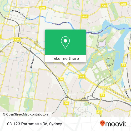 Mapa 103-123 Parramatta Rd