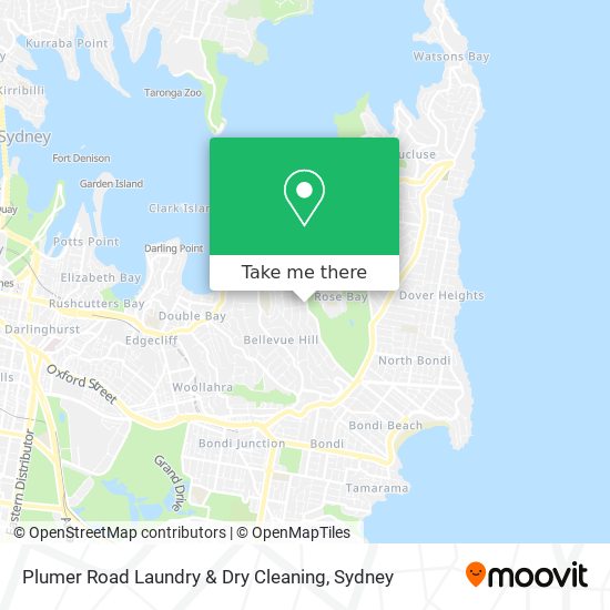 Mapa Plumer Road Laundry & Dry Cleaning