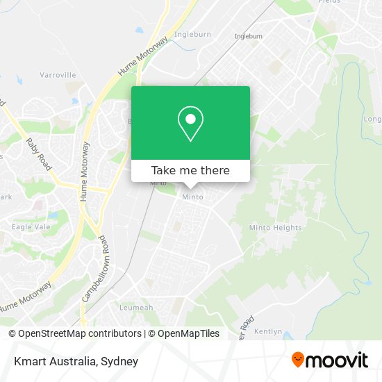 Mapa Kmart Australia