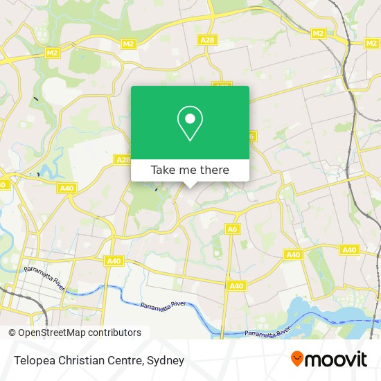 Telopea Christian Centre map