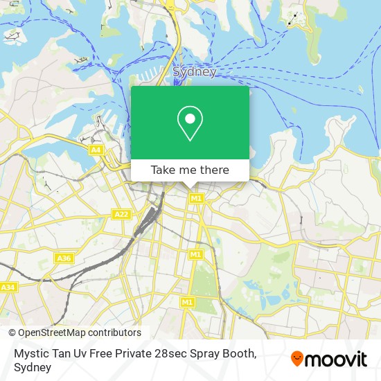 Mapa Mystic Tan Uv Free Private 28sec Spray Booth