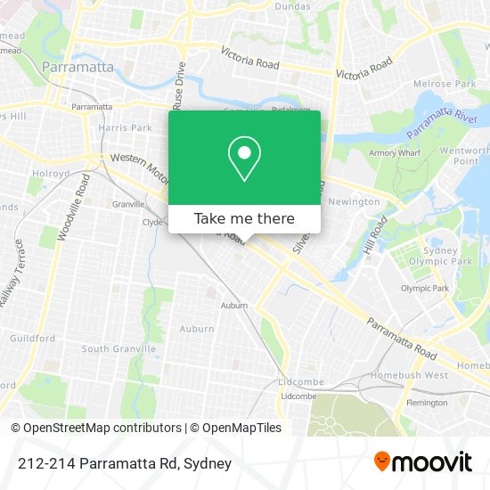 212-214 Parramatta Rd map