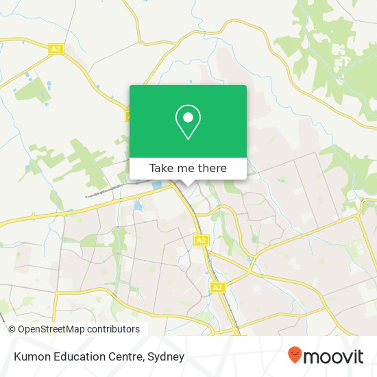Mapa Kumon Education Centre