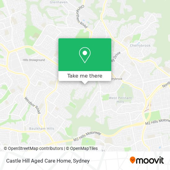 Castle Hill Aged Care Home map