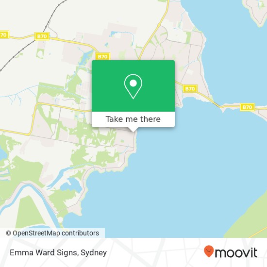 Mapa Emma Ward Signs