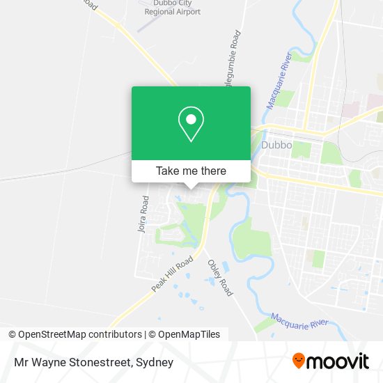 Mr Wayne Stonestreet map