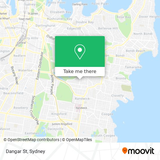 Dangar St map