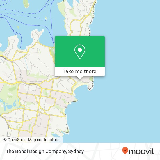 The Bondi Design Company map
