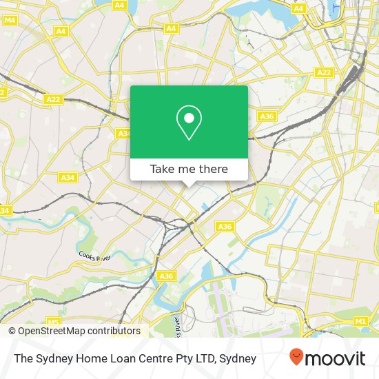 The Sydney Home Loan Centre Pty LTD map