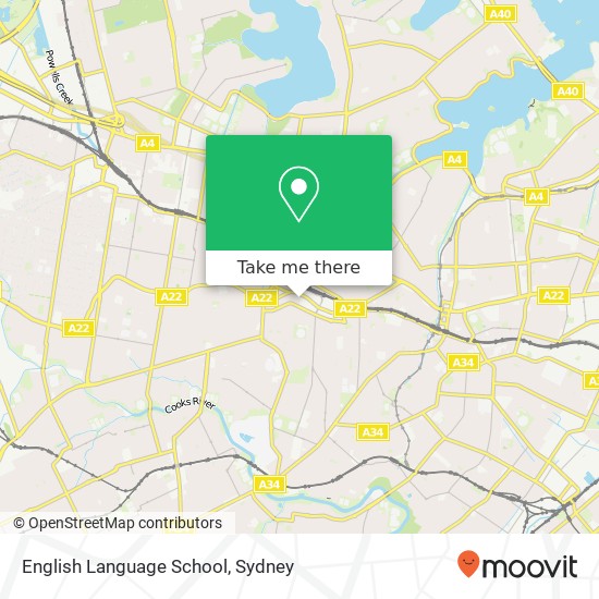 Mapa English Language School