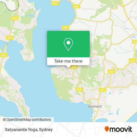Satyananda Yoga map