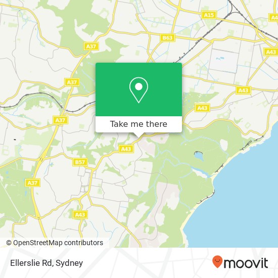 Ellerslie Rd map