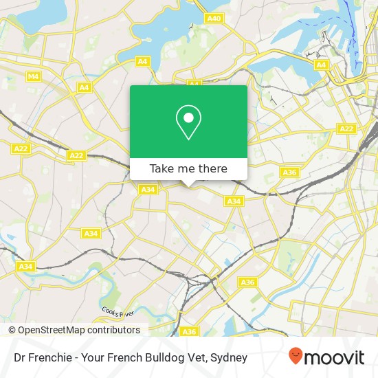 Dr Frenchie - Your French Bulldog Vet map
