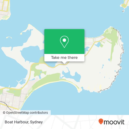 Boat Harbour map