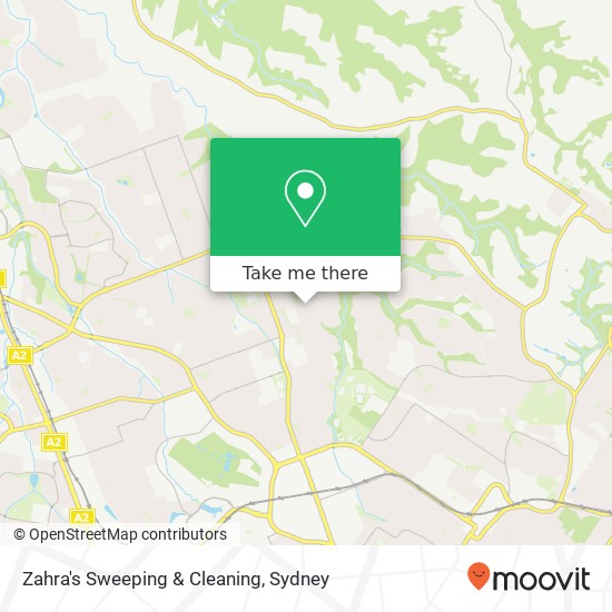 Zahra's Sweeping & Cleaning map