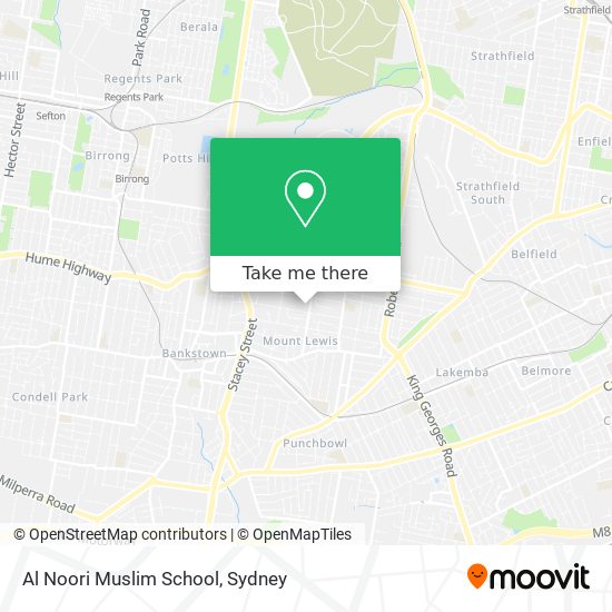 Al Noori Muslim School map