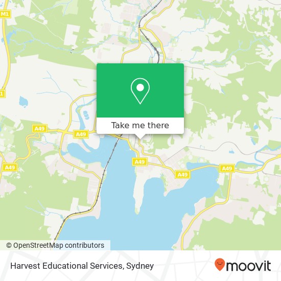 Harvest Educational Services map