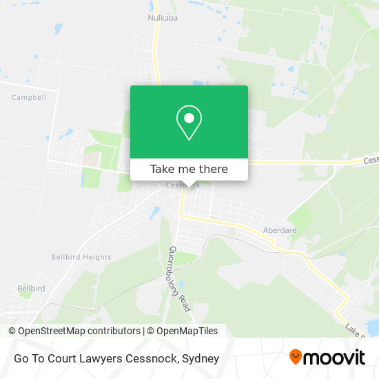 Go To Court Lawyers Cessnock map