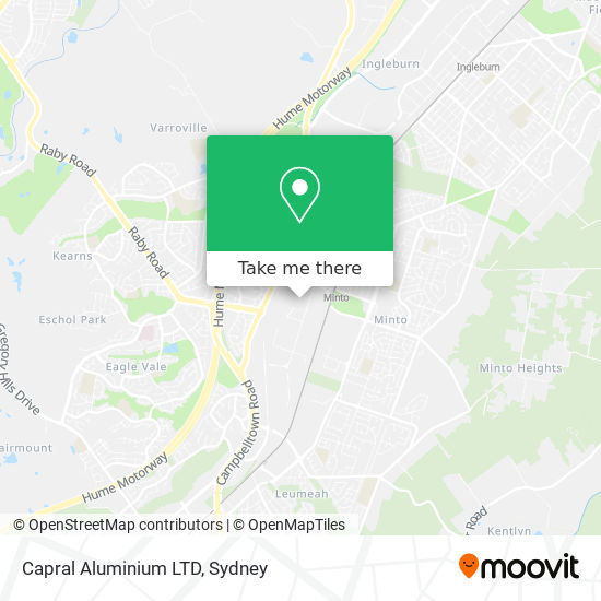 Capral Aluminium LTD map