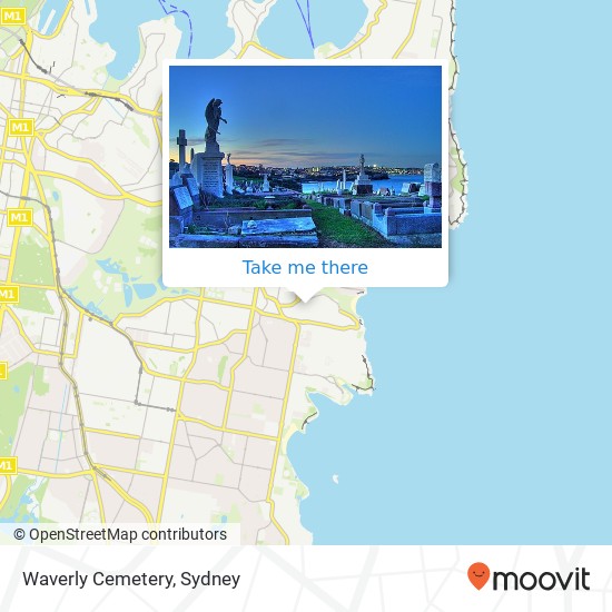 Waverly Cemetery map