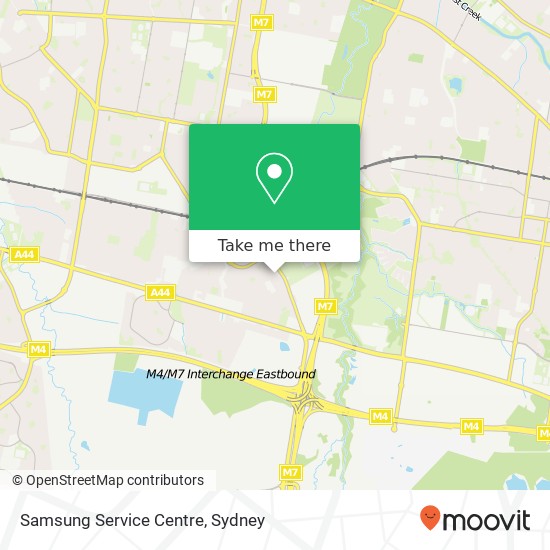 Samsung Service Centre map