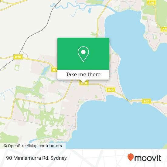 90 Minnamurra Rd map