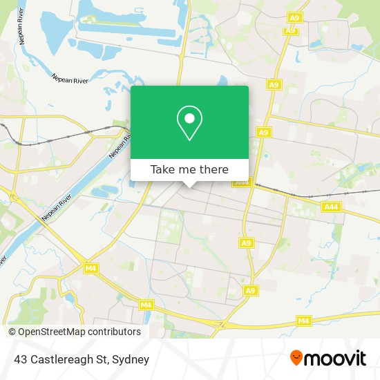 Mapa 43 Castlereagh St