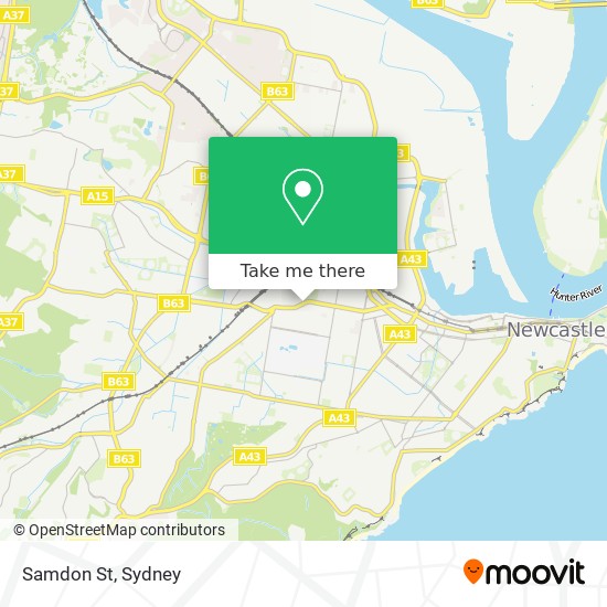 Samdon St map