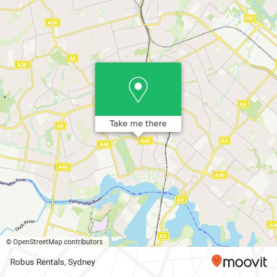 Robus Rentals map