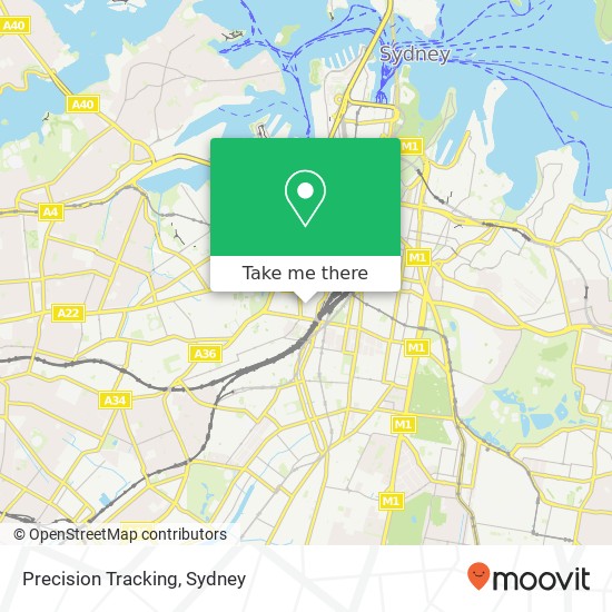 Precision Tracking map