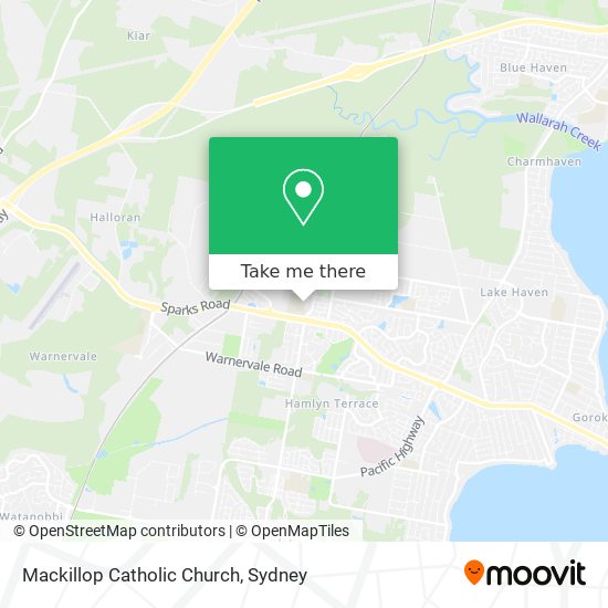 Mapa Mackillop Catholic Church