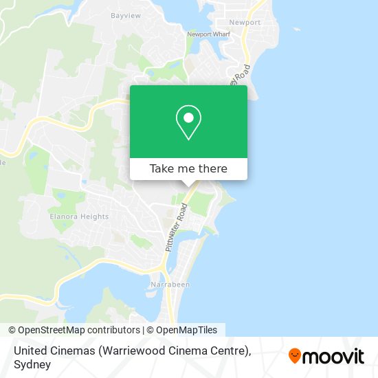 United Cinemas (Warriewood Cinema Centre) map