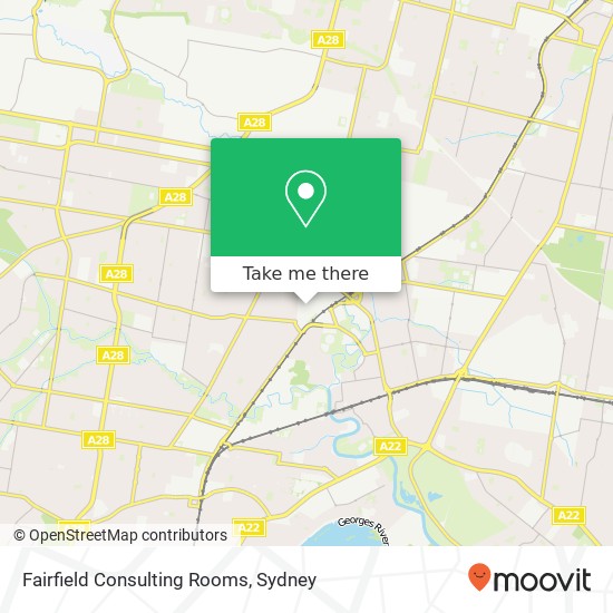 Fairfield Consulting Rooms map
