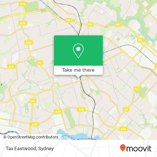 Tax Eastwood map
