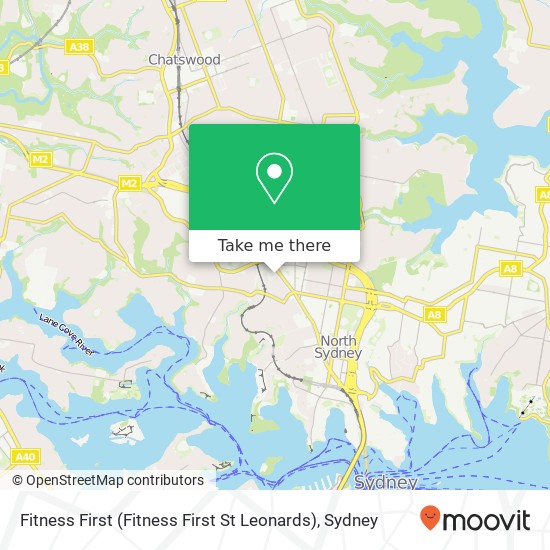 Fitness First (Fitness First St Leonards) map