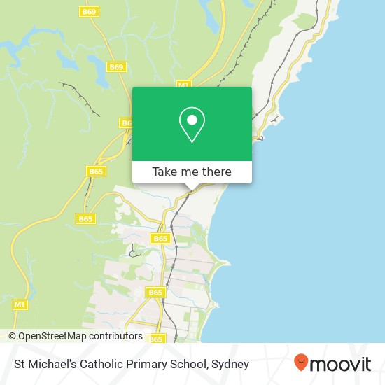 Mapa St Michael's Catholic Primary School