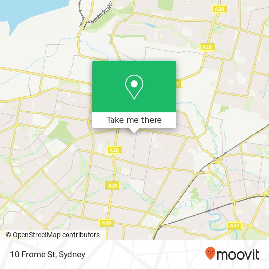 10 Frome St map