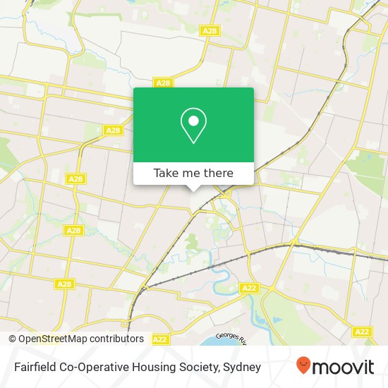 Fairfield Co-Operative Housing Society map