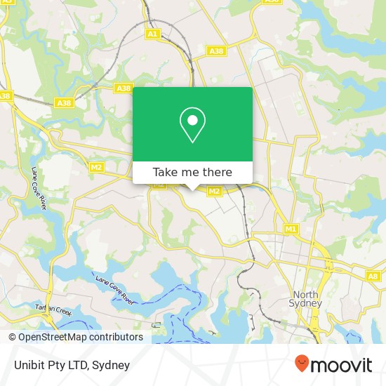 Unibit Pty LTD map