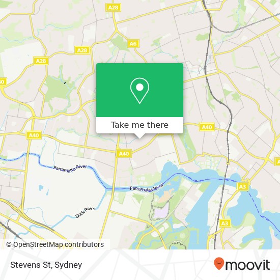 Stevens St map