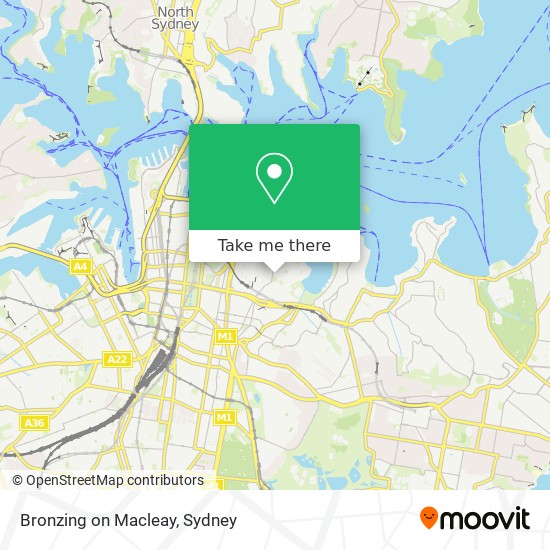 Bronzing on Macleay map