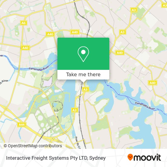 Interactive Freight Systems Pty LTD map