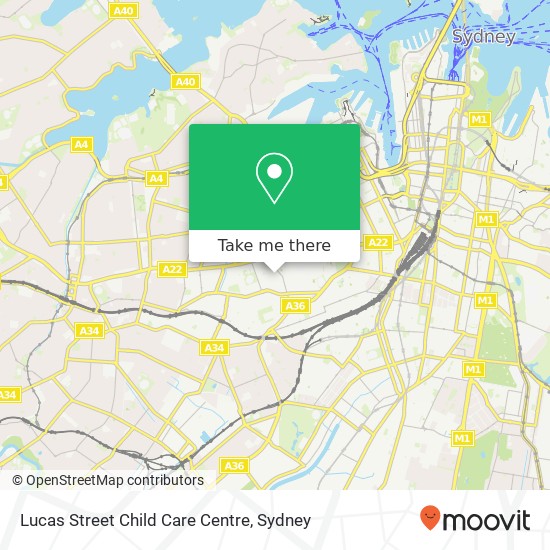 Lucas Street Child Care Centre map