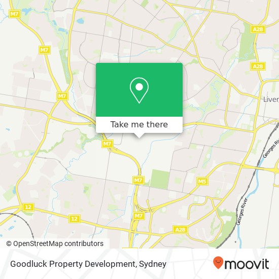 Goodluck Property Development map