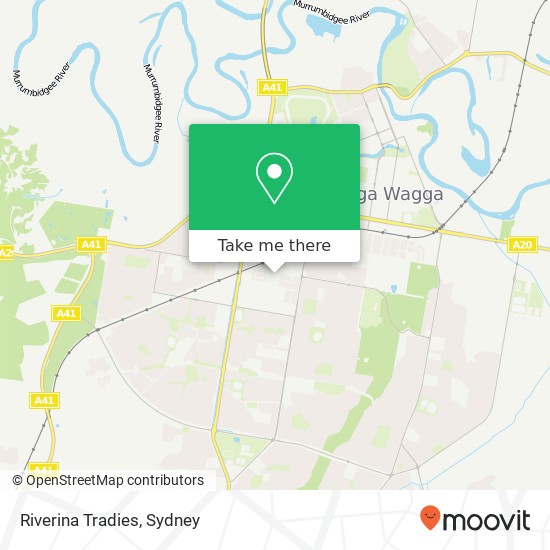 Riverina Tradies map