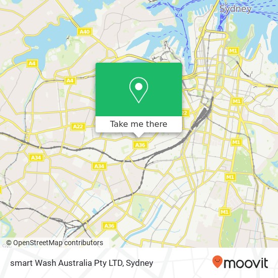 smart Wash Australia Pty LTD map