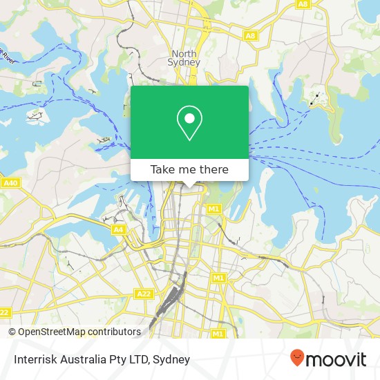 Interrisk Australia Pty LTD map