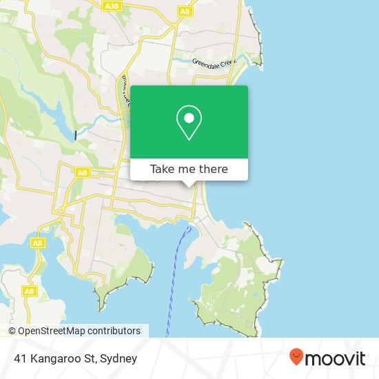 41 Kangaroo St map