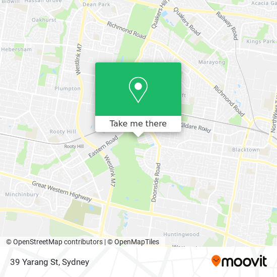 Mapa 39 Yarang St