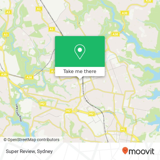 Super Review map